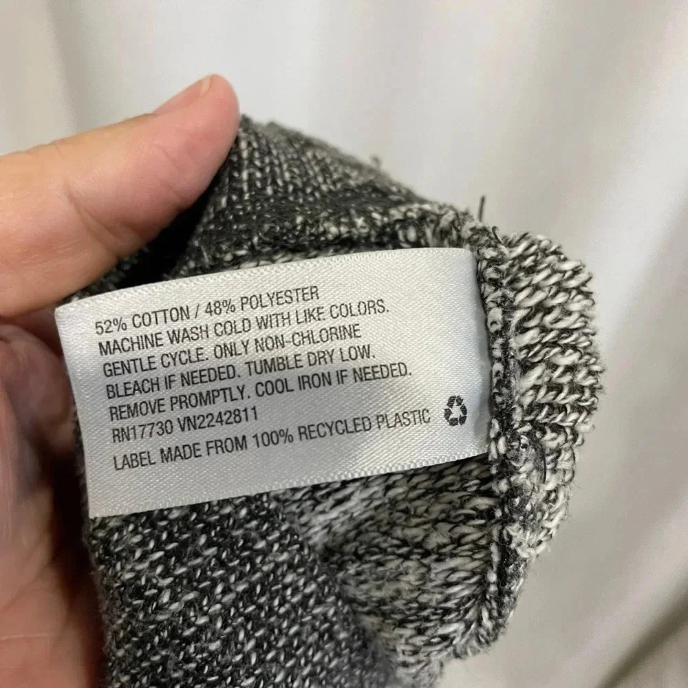 Mossimo Women’s XS Pajama Shorts Bottoms PJs Cozy Black Grey GUC Cotton Blend